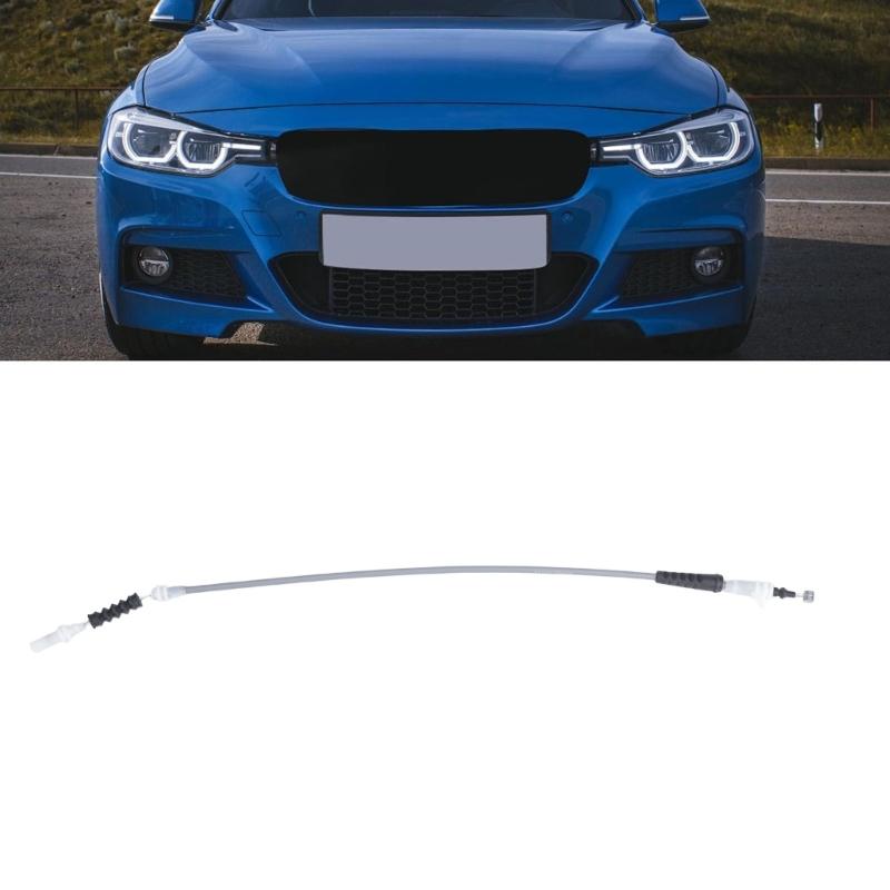 Door Hood Release Cable 51217259828 for F30 F80 316D 316I 318D 318I Replacement Door Cable Auto Part Easy Installation