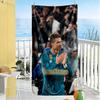 Cristiano Ronaldo Customize Your Name Beach Towel Super Soft Microfiber Quickdry Fabric Perfect for Traveling Yoga Camping and Swimming