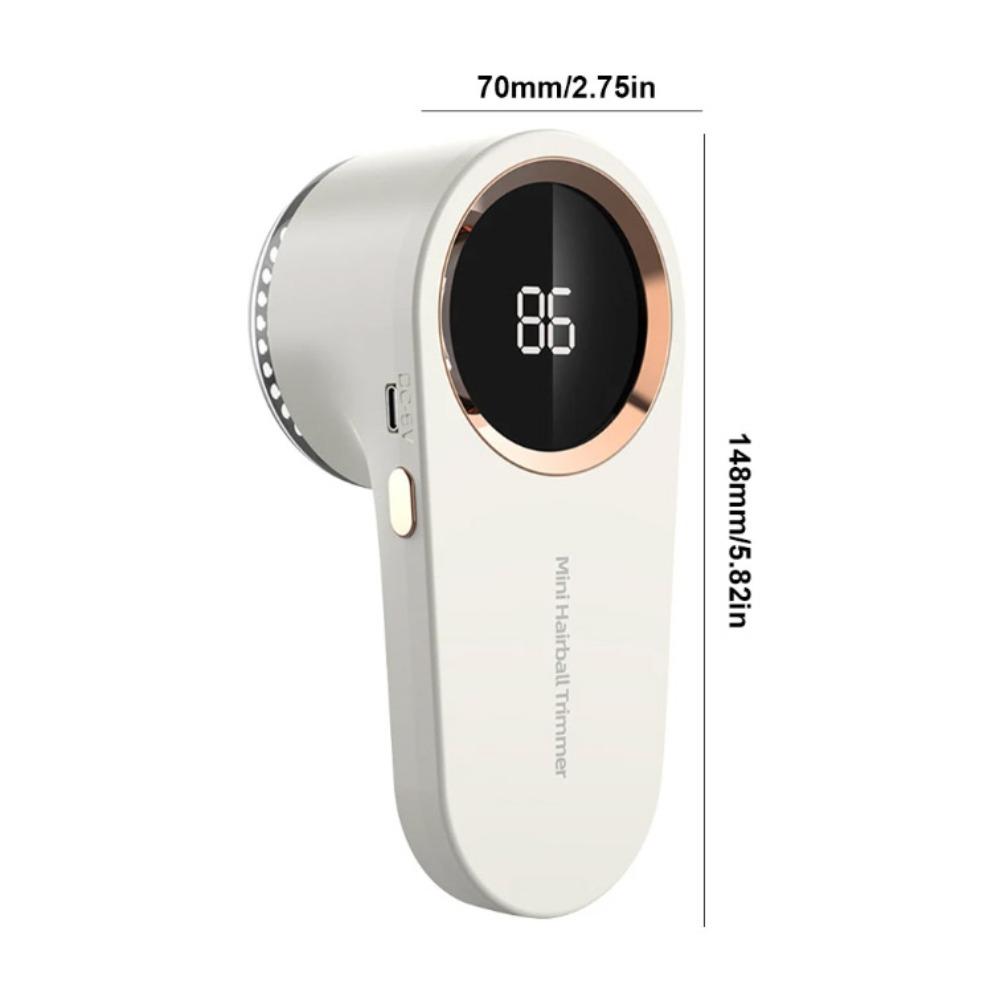 

USB Rechargeable Lint Remover Rechargeable Fluff Remover Fuzz Remover Fabric Maintenance белый