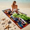 1Pc Avengers Heroes United Beach Towel, Quick Dry, Multi-Use for Beach Pool Gym Yoga Home Travel, Christmas, Halloween, Xmas Gift M928665