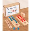 Digit Wooden Ten Computing Board Learning Toy Kids Mathematics Development Brain
