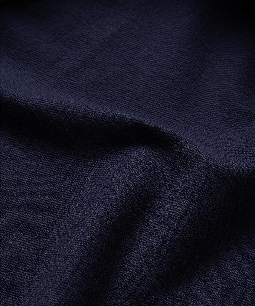 NONBLANK Pleated Half T-Shirt_Navy