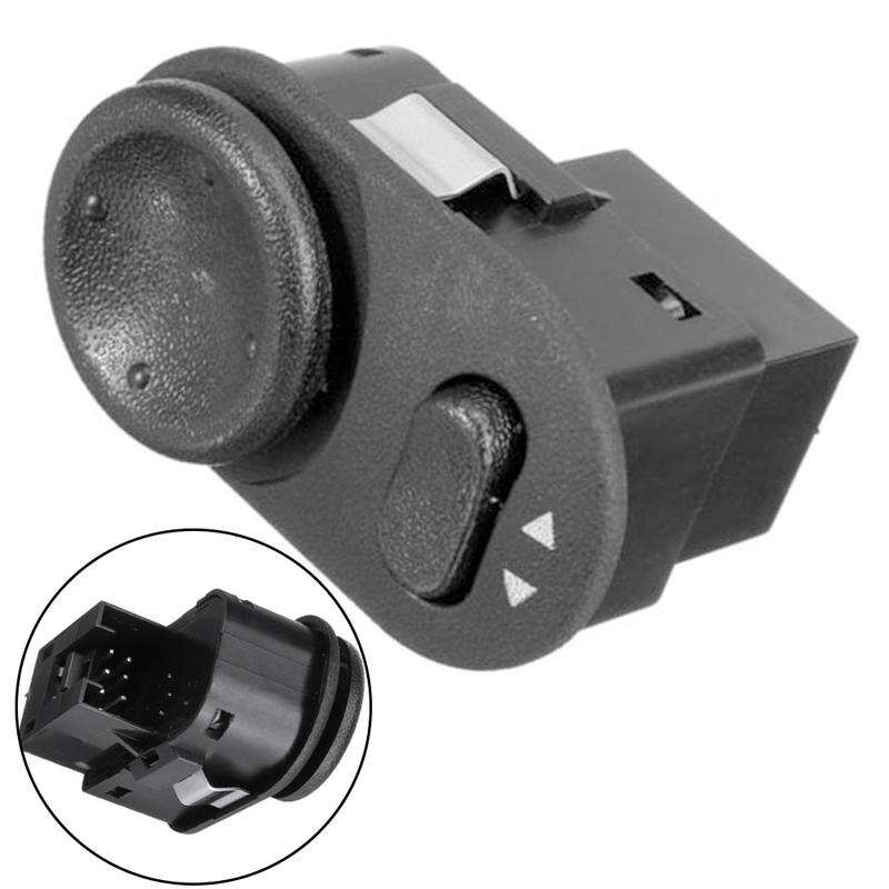 Car Switch Mirror Control Switch 1pc ABS Black Interior Part Switches For Car Interior Accessories High Quality