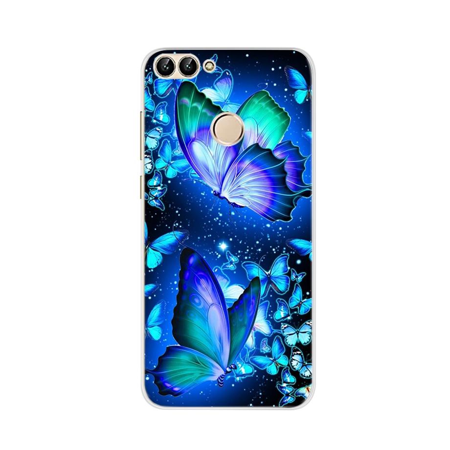 For Huawei P Smart 2018 Case TPU Soft Silicone Back Cover Phone Case For Huawei P Smart 2019 Cover Fundas FIG-LX1 PSmart Case