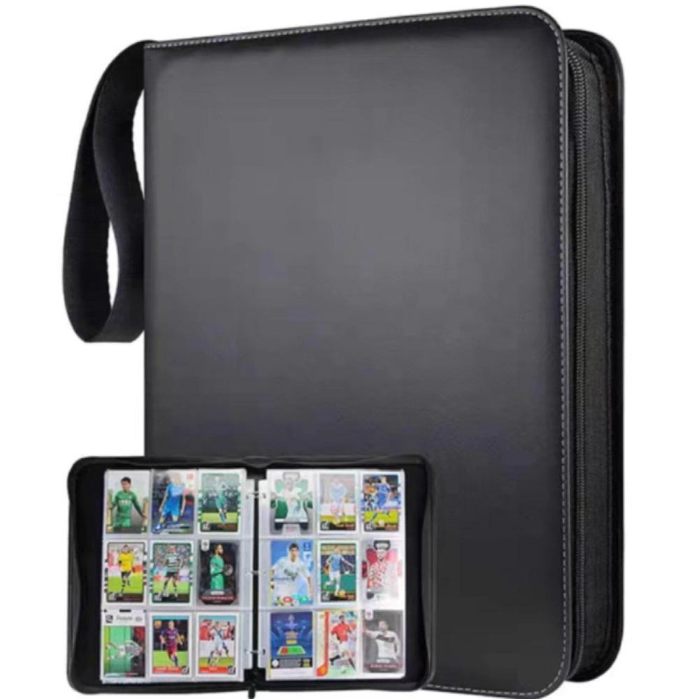 Zipper Style Card Book, 4/9 Compartments, Game Card Book, Game Collection Book Package