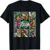 The Legend of Zelda Tears Of The Kingdom Karaktärsrutor T-shirt