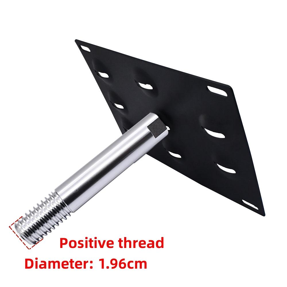 For BMW 4-Series 2025 2025 2025 2025 Car Bumper Tow Hook License Plate Mount Bracket Stainless Steel No Drill Car Accessories