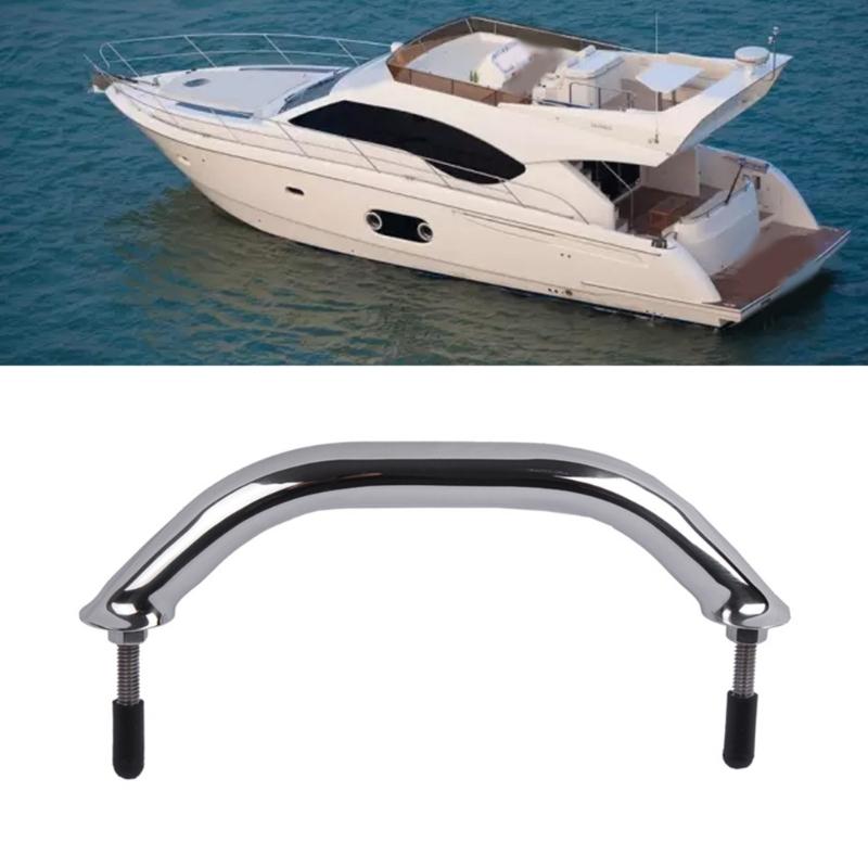 6/8/12 zoll Marine Edelstahl Handlauf Grip Griff Deck Handlauf BoatsAccessories Einfache Installation Compactsize