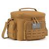 Borsa Pranzo Tattica per Uomo Outdoor Robusta Lunch Box Pasto Campeggio Picnic Lavoro A Prova di Perdite Termica Isolante Resistente Borsa Termica