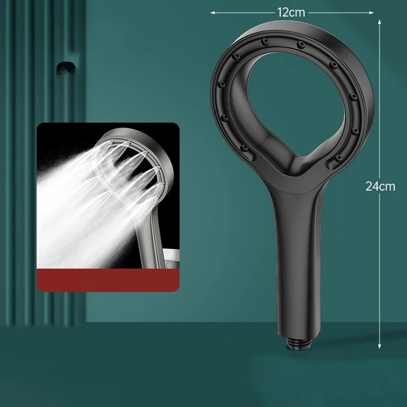 

1PC однорежимний розпилювач для душу Spa High Pressure Message Big Panel Booster Mixer Змішувач для ванної кімнати Набір аксесуарів Кронштейн для шланга