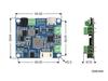 MPPT Solar Charging Module with 3A 5V Output and Rechargeable Lithium Battery.