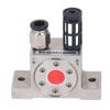 Pneumatic Turbine Vibrator 304 Stainless Steel Inlet Outlet Thread G18in Air Turbine Oscillator