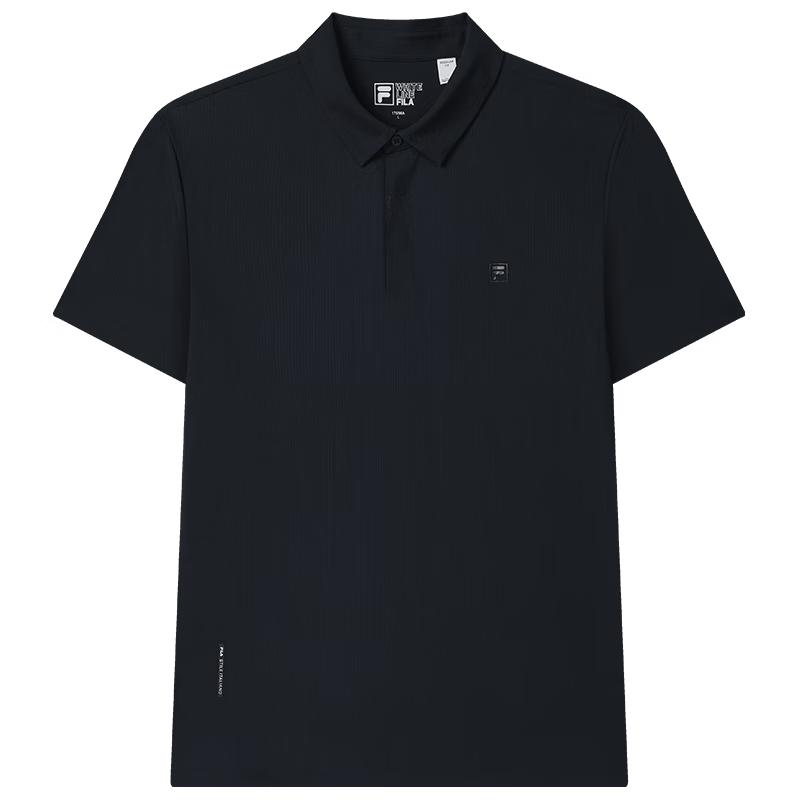 

FILA Men s Cooling Knit Short Sleeve Polo Shirt M