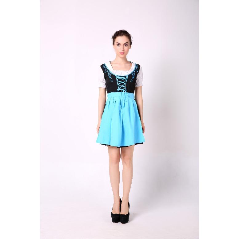 Halloween German National Bavarian Beer Festival Costume Dingdong Beer Costume Maid Maid Costume Show Costume