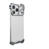 Anti Fall Luxury With Lens Protector Corner Pad Metal Case for iPhone 17 Pro Max for 17 Air Shockproof Phone Cover Durable
