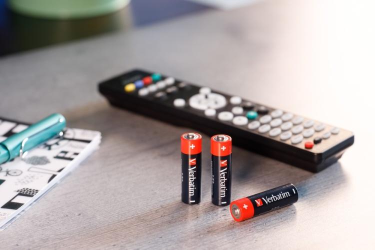 Verbatim 49505 Alkaline Batteries AA LR6 (24 pcs/Pack)