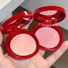 Butterfly Joocyee Puder Rouge Puder Matt Highlighter Palette Fixieren Highlighten und Korrektur Natürliches Rouge Make-up