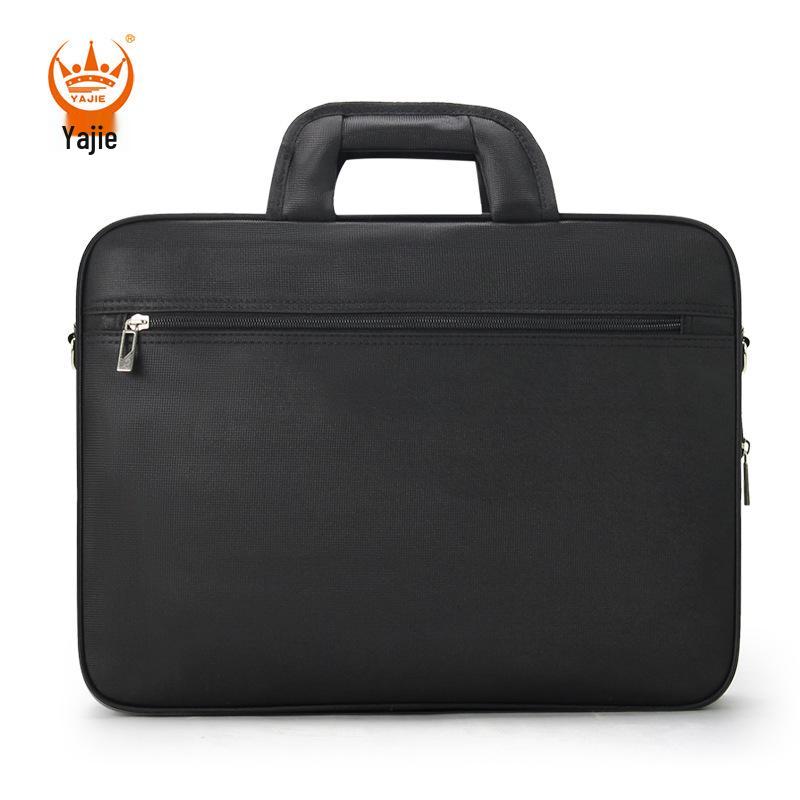 Oxford Cloth Men's Laptop Briefcase - Large Capacity Business Crossbody & Handbag