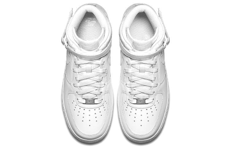 Nike Air Force 1 Mid 07 Leather 'Triple White' Women's 366731-100