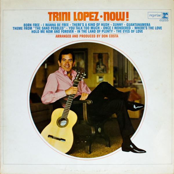 

LP Record TRINI LOPEZ - Now! RLP6255 Reprise Records 1967 UK Rock Used