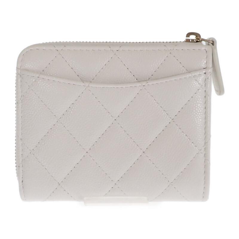 CHANEL  AP3999 Coin case white Women