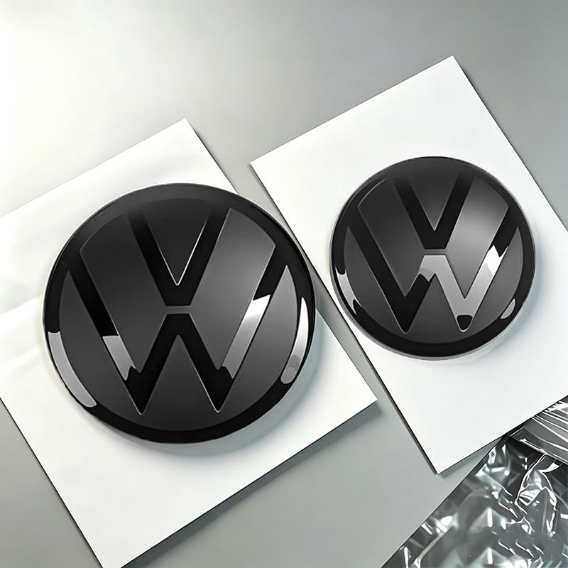 Car Front Grille Emblem Badge Cover Rear Trunk Lid Sticker For VW Polo GOLF 6 7 8 Passat B6 B7 B8 Variant CC Tiguan Atlas Jetta. Yy1