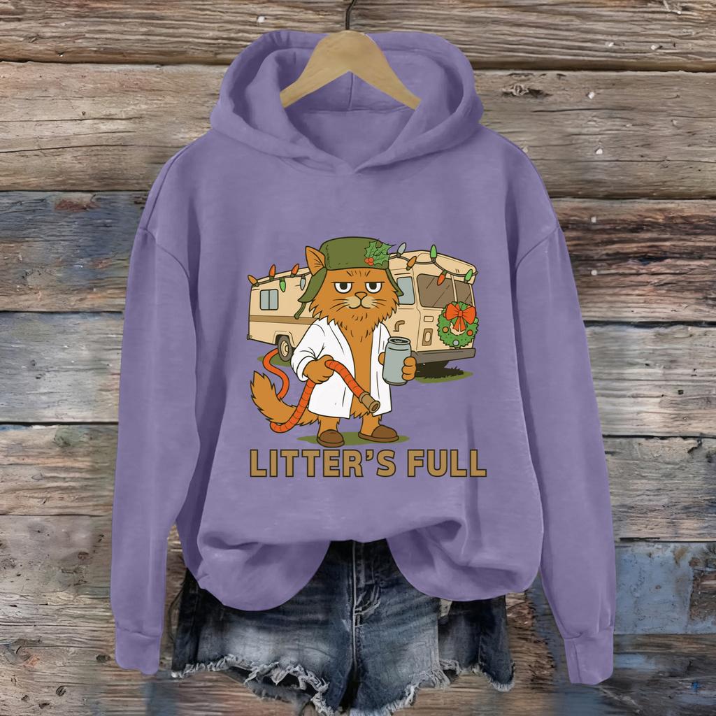 Women's Fashion Daily Versatile Casual Sweatshirts Long Sleeve Hooded Top Sweatshirts