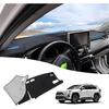 Powerty Dashboard Cover For Toyota RAV4 2025 2024      Dash Cover Carpet Sunshield Protector Velvet Without HUD(Head-Up Display)