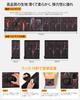 2025 Washable EMS Abdominal Muscle Training No Gel Sheets 8 30 Intensity Soft and Lightweight USB LCD Abdominal Adjustable Japanese Instructions