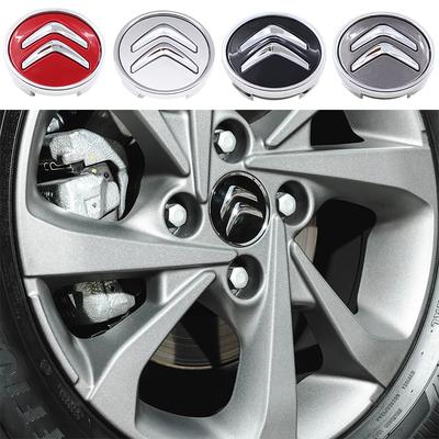 4 Stück 3D 60mm Logo Autoemblem Radnabenkappe Felgen-Zubehör Staubschutz-Abdeckungen Aufkleber Styling Zubehör