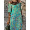 QICED Fashion Summer Spring 1/2 Sleeves Casual Dresses