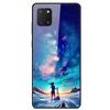 For Coque Samsung Note 10 Lite Case Tempered Glass Planet Space Cover for Samsung Galaxy Note10 Lite Case S10 Lite Glass Case