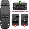 Power Window Switch Compatible With 2015- Jeep Cherokee,2015-2017 Chrysler 200,2011- Chrysler 300,2011- Dodge Charger,2016-2018 Ram