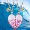 Bff Friendship Necklace, Magnetic Attraction Heart Necklace, Magnetic Necklace Set, Jewelry