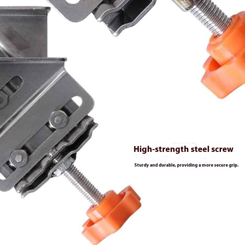 1/2Pcs Adjustable Stainless Frame Clamps Open/Closed Corner Clamp Woodworking Accessory 90 Degree Woodworking Fixing Clip