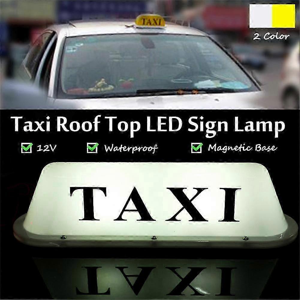 Segnale Magnetico eccellente per Tetto Resistente alle Intemperie Luce per Tetto Taxi Lampada LED per Tetto Segnale Luminoso
