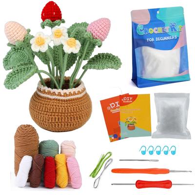 Crocheting - Wild Strawberries