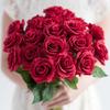 Simulationsrose, feuchtigkeitsspendende Rose, künstliche Blume Rose Fake-Blume