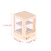 1/12 Dollhouse Bread Desserts Display Cabinet Model Dollhouse Mini Kitchen Furniture Decoration Dolls House Accessories