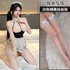 Sexy Lingerie Sexy Hot Neck Maid Large Size Uniform Breast Seduction Suit Spice Maid Robe Pajamas