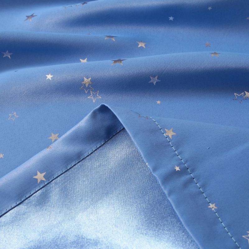 High Density Blackouts Curtains for Daytime Sleep With Noise Reductions and Fabric Easy Installation Home Decoration