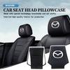AAGD1 Auto Logo Hoofdsteunhoes Nekkussenhoes Hoofdsteun Accessoires Voor CX9 MX5 RX8 Axela Demio Atenza MS GJI GH BK MP