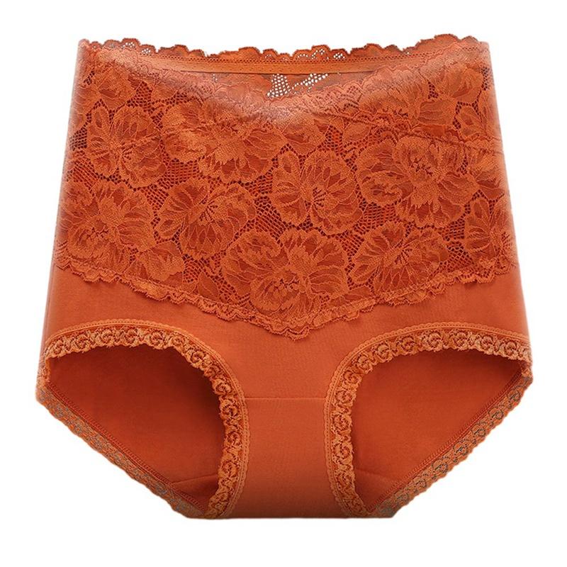 Damen Spitze High-Waist Bauchweg-Slips Antibakteriell Formend Po-Lifting Slips