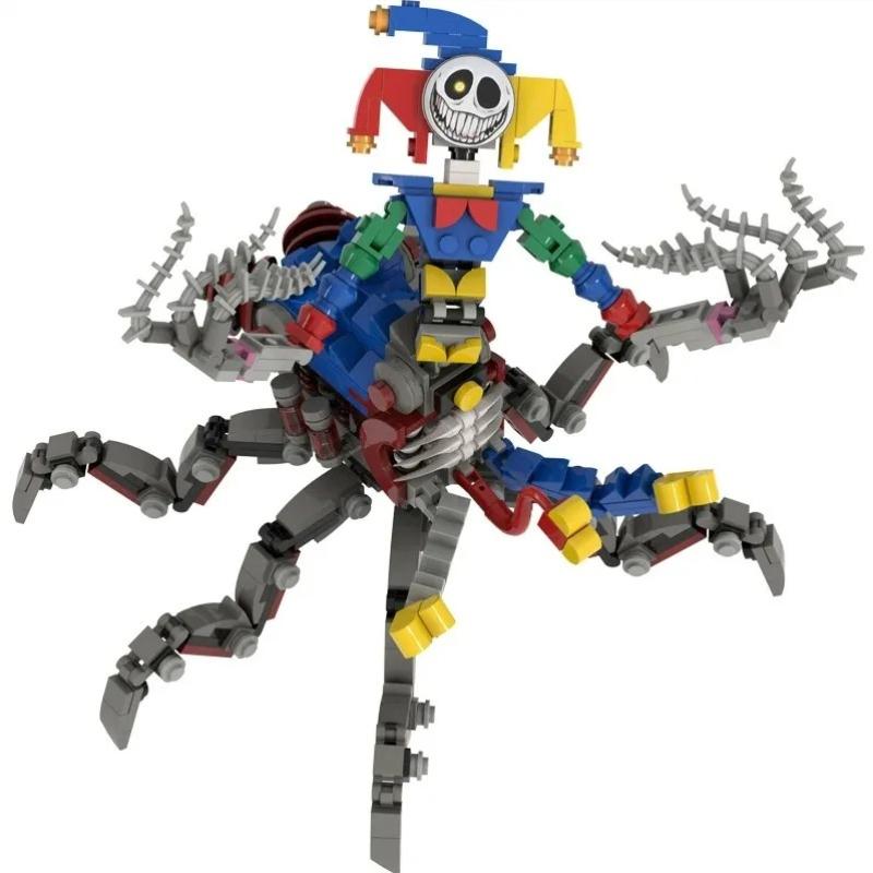 Moc Bobble Game Time 5 Joker Spidert Building Block Assembly Small Particle Figurine Model Ornament Handmade Toy