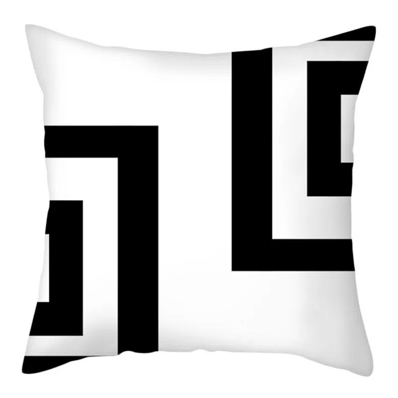 Geometric Style Printed Pillowcases Living Room Office Home Pillowcases Car Ornaments