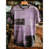 Letnie Koszulki Dziecięce Vintage Print Europa Ameryka Moda Uliczna Krótki Rękaw T-shirty Chłopcy Na Zewnątrz Codzienne Ubrania Koszulka Dziewczęce Koszulki Top