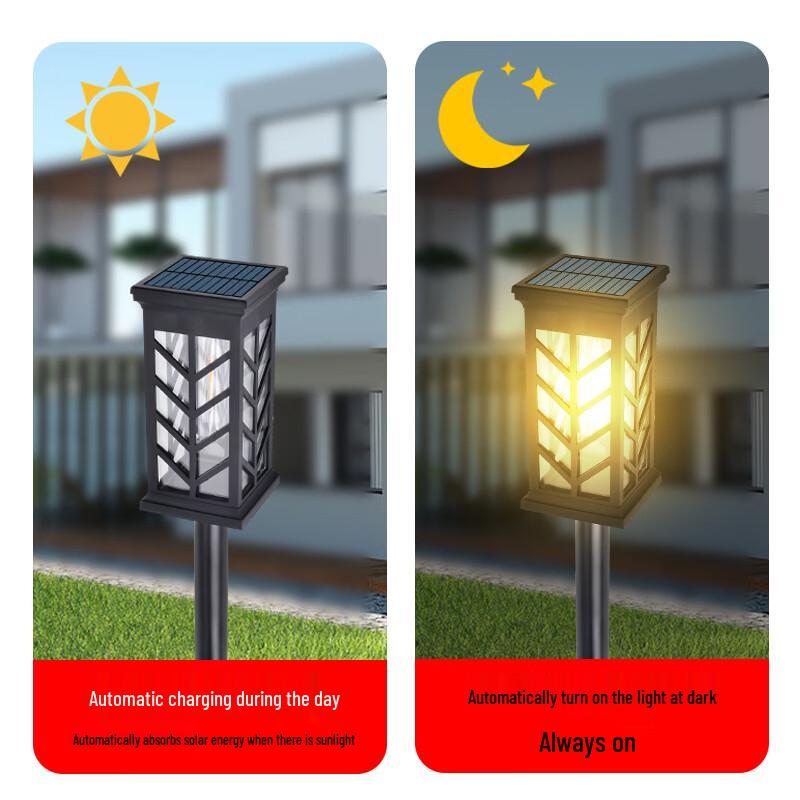 NuFeng Solar Powered Lawn Lights