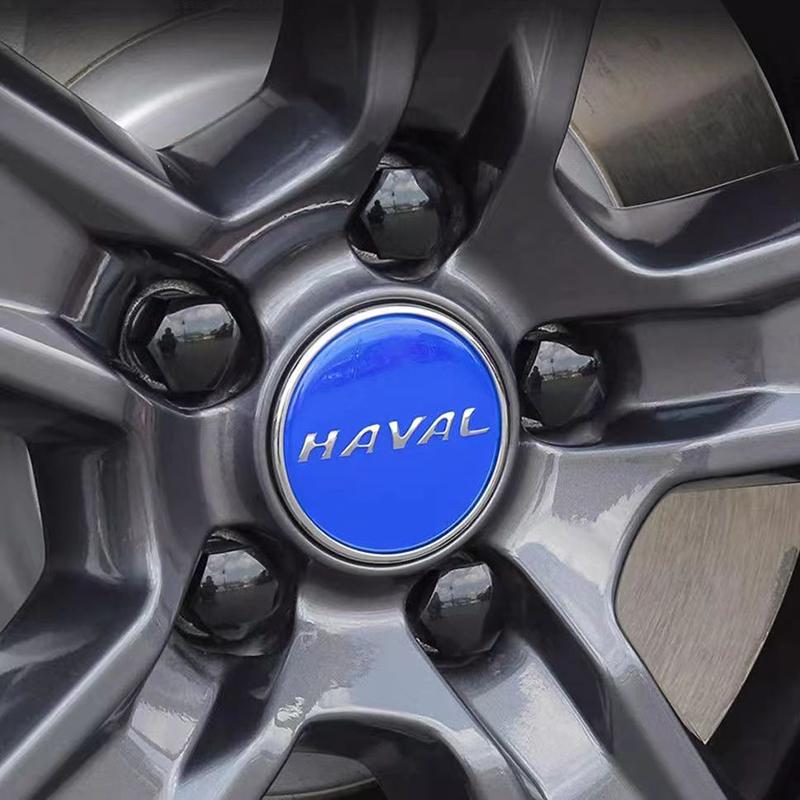 4pcs Car Wheel Center Cap Logo Hub Cover Badge Emblem For Haval F7 F7X Jolion H6 2019 2020 2021 2022 Styling Accessories