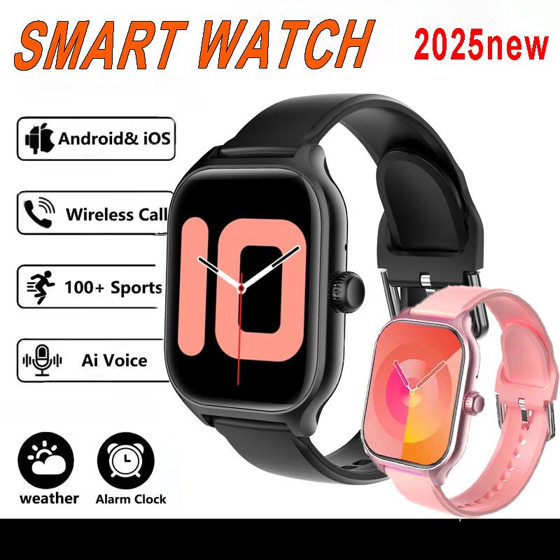 New Smart Watch Men Women Heart Rate Sleep Health Monitoring BT Call Message Notification Multi-sport Mode Smartwatch