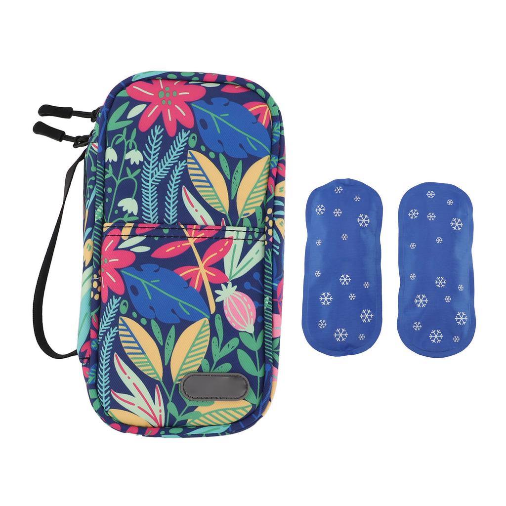 Medication Cooler Bag Portable Oxford Cloth Versatile Diabetic Travel Case for Men Women Type 5